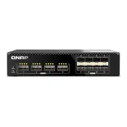 QNAP QSW-2104-2T-A - Commutateur - Géré - 4 x 100 Gigabit QSFP28 + 8 x 25 Gigabits SFP28 - Montable s... (QSW-M7308R-4X)_1